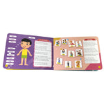 Kiddale 3-in-1 Learning Books for Toddlers – Panchatantra Tales (8 Stories) , First 100+ Words & Alphabet Tracing (Ages 2+)