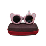 Kiddale Kids Polarized Sunglasses for Boys & Girls – UV400 | Flexible TPEE Frame |Color Pink