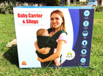 Kiddale Baby Carrier Sling, Kangaroo Bag, Carrying belt with Detachable Hip Seat,Adjustable Waist Length(upto 42 inch), Ergonomically Designed,Padded Shoulder Straps,Mesh Fabric & Storage Pocket - Red Kiddale