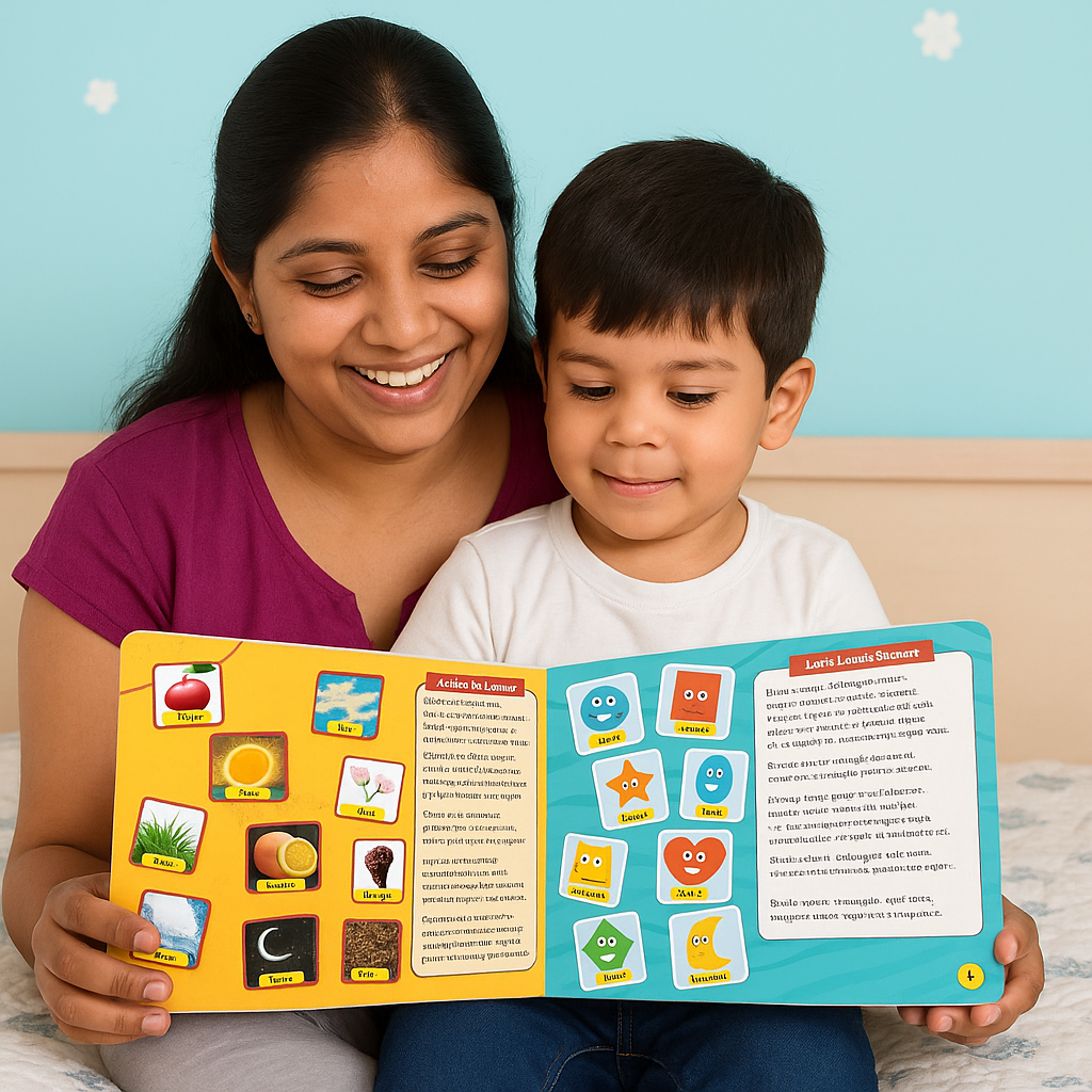 Kiddale My First 100+ Words Picture Board Book for Toddlers | Early Learning, Vocabulary Book for Ages 2+