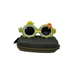 Kiddale Kids Polarized Sunglasses for Boys & Girls – UV400 | Flexible TPEE Frame |Color Green