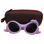 Kiddale Cool Trendy Kids Sunglasses for Boys and Girls – UV400 Polarized | Flexible TPEE Frame |Color Pink