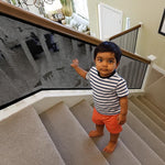 Kiddale Baby Balcony & Stairs Rail Safety Net Mesh( 1-Pack)