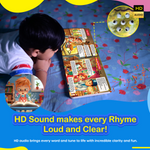 Kiddale Pack of 4 | Play n Learn & Most Loved Rhymes Sound Books + Trace & Learn + Color Peekaboo  Board Books