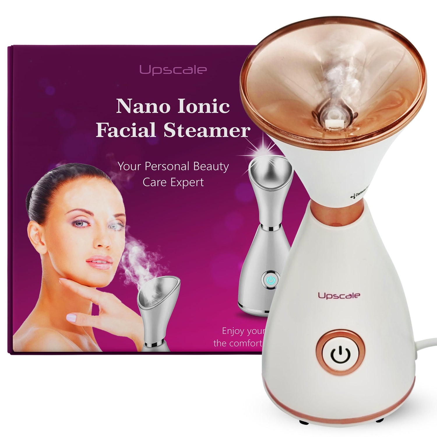 Upscale Professional Spa Facial Steamer with Aroma Therapy