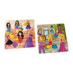 Kiddale Sparkle Friends Story Magnetic Puzzle Book for Kids 2-7 years | 2 Short Stories & 2 Picture Puzzles | Travel & Friendship Theme | Ideal Gift Book