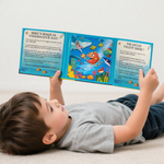 Kiddale Ocean Story Magnetic Puzzle Book for Kids 2-7 years | 2 Short Stories with 2 Picture Puzzles | Interactive Reading & Play | Early Learning Activity Book