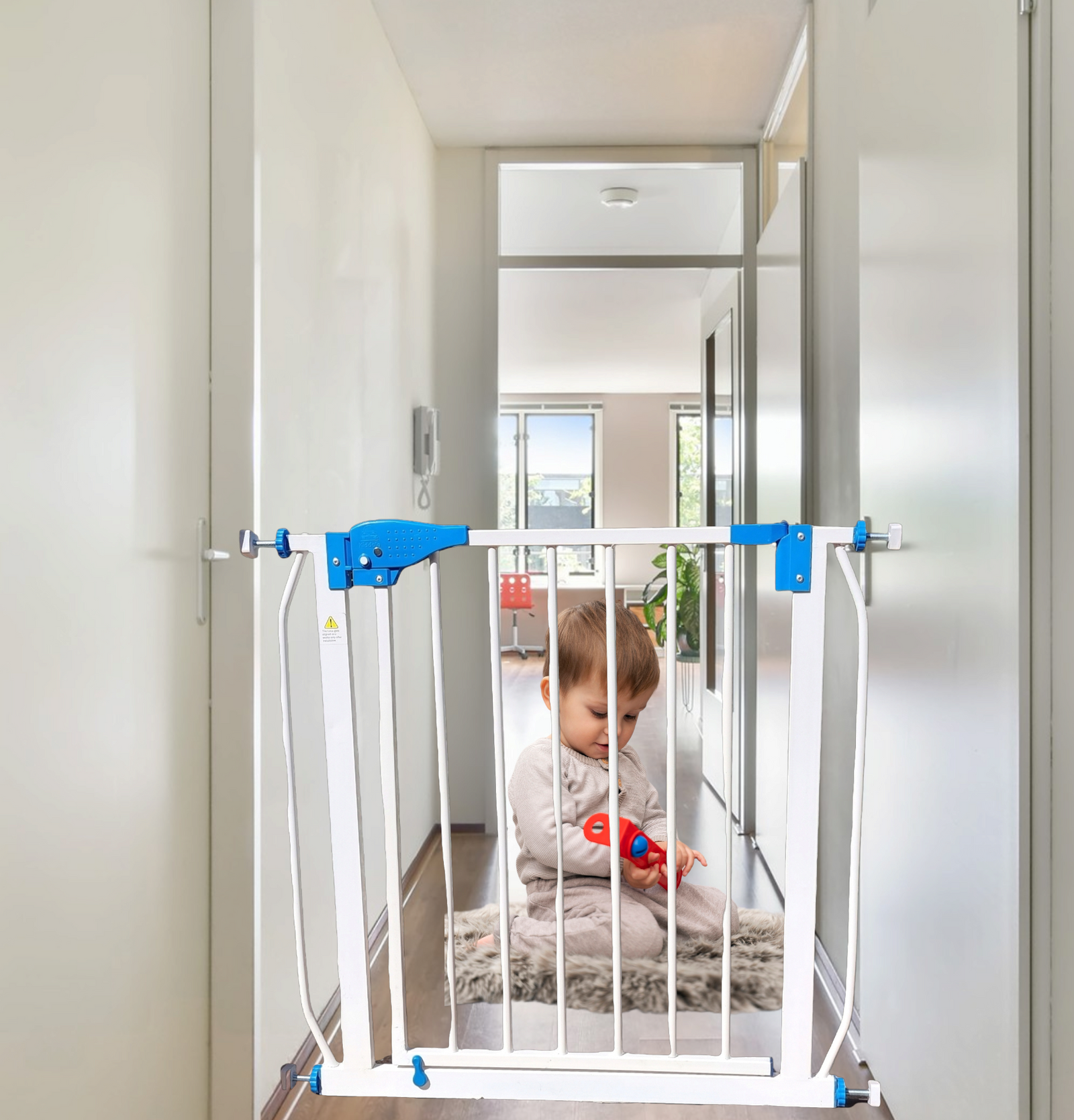 Kiddale Infant, Baby & Pet Safety Gate(75-85cm)