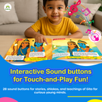 Kiddale My Gita Lessons Interactive Musical Book for Kids (3+ Years)