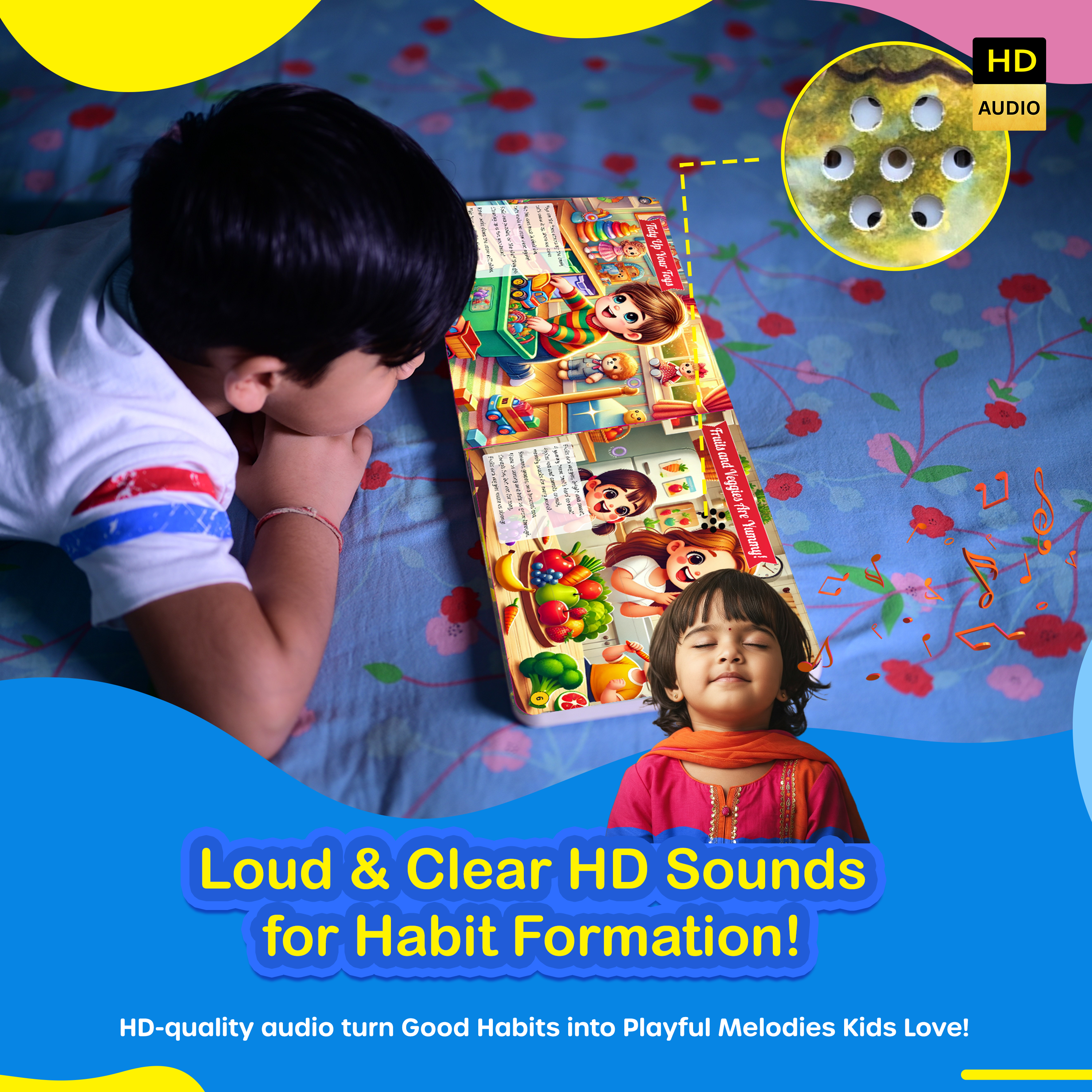 Kiddale's My First Good Habits -Musical Audio Book| Build good habits through musical rhymes