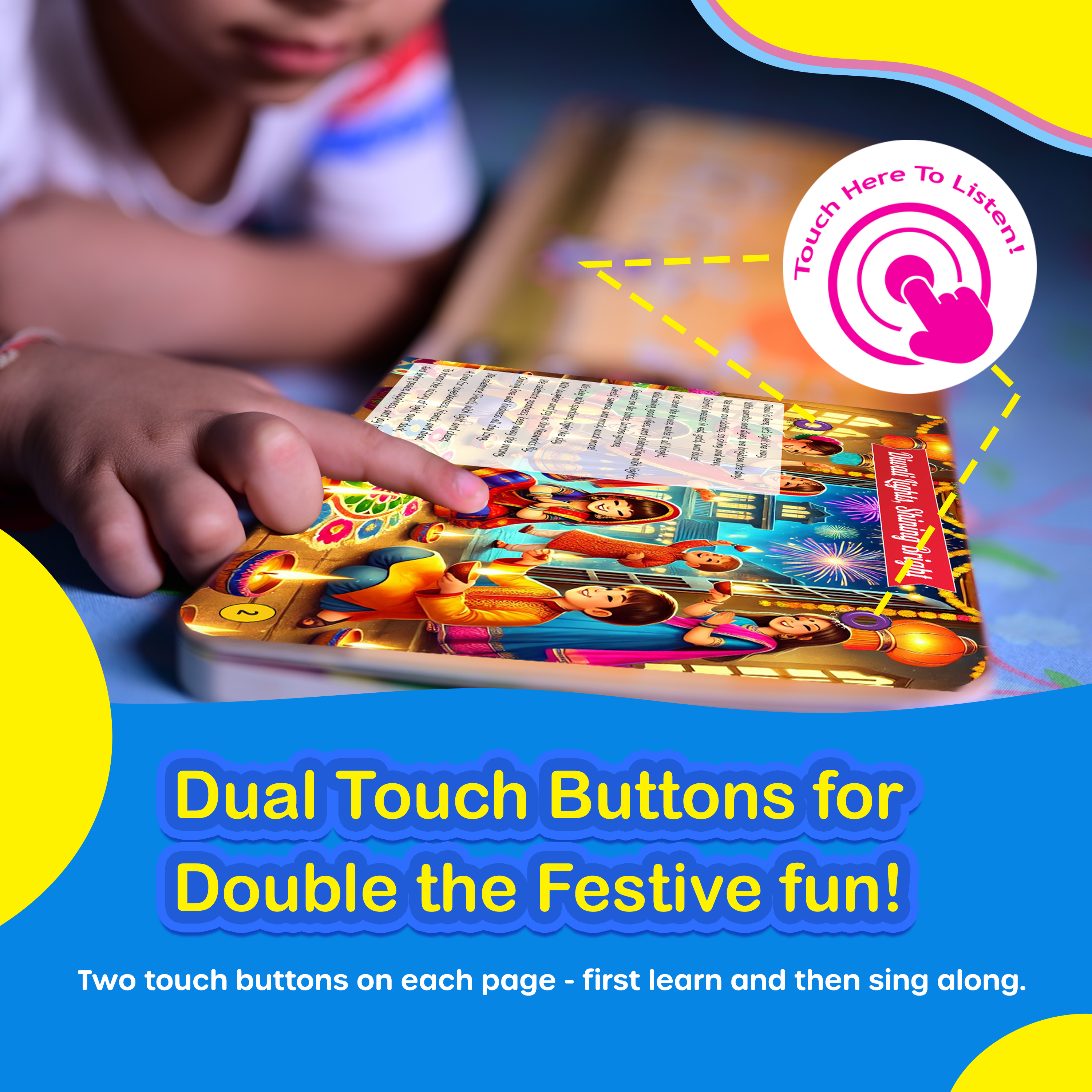 Kiddale's My First Audio Book of Indian Festivals| Introduce Indian Festivals to Young Kids