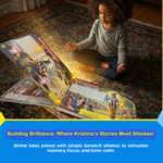 Kiddale My Little Krishna – English Non Sound Board Book for Kids (3+ Years)