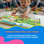 Kiddale Sing Along Rhymes Non-Sound Board Book | Educational Nursery Rhyme Picture Book for Toddlers, Preschool & Kids (3+ Years)