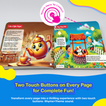 Kiddale Most Loved Rhymes Musical Sound Book – Fun Learning with Classic Nursery Rhymes for Kids