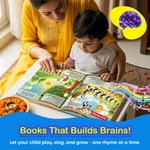 Kiddale Most Loved Rhymes Musical Sound Book – Fun Learning with Classic Nursery Rhymes for Kids