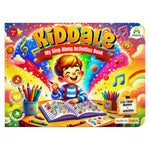 Kiddale 2 in 1- Audio Guided Brain Boosting Activities+ Sing- Along Rhymes Book