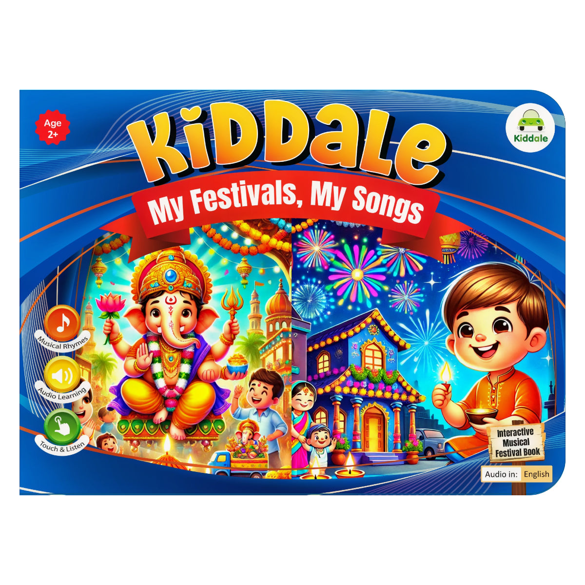 Kiddale's My First Audio Book of Indian Festivals| Introduce Indian Festivals to Young Kids