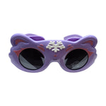 Kiddale Cool Trendy Kids Sunglasses for Boys and Girls – UV400 Polarized | Flexible TPEE Frame | Color Purple
