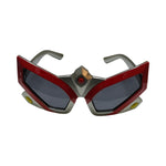 Kiddale Kids Sunglasses for Boys & Girls | UV400 Polarized Sun Glasses | Flexible TPEE Frame | Color Red