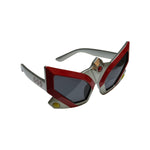 Kiddale Kids Sunglasses for Boys & Girls | UV400 Polarized Sun Glasses | Flexible TPEE Frame | Color Red