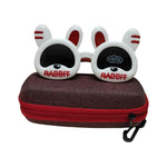 Kiddale Kids Polarized Sunglasses for Boys & Girls – UV400 | Flexible TPEE Frame | Color White/Red