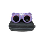 Kiddale Cool Trendy Kids Sunglasses for Boys and Girls – UV400 Polarized | Flexible TPEE Frame | Color Purple