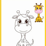 51 Fun Coloring🎨Worksheets(2-6 years)E-Book|Download, Print & Color| 🎉Animals🦁Fruits🍎Flowers 🌸Trees🌳Insects 🐝 & many more.