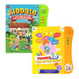 Kiddale 2-Pack My Home to Neighbourhood & Phonics Interactive Musical Sound Books