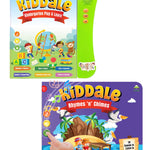 Kiddale 2-Pack Play N Learn and Rhymes and Chimes Musical Interactive Sound Books