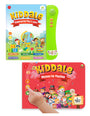 Kiddale 2-Pack Play N Learn and Rhymes For Playtime Musical Interactive Sound Books