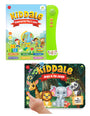 Kiddale 2-Pack Play N Learn and Jingle in The Jungle Musical Interactive Sound Books