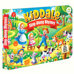 Kiddale Sing Along Rhymes Non-Sound Board Book | Educational Nursery Rhyme Picture Book for Toddlers, Preschool & Kids (3+ Years)