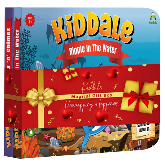 Kiddale 2-Pack Classical & Aquatic Nursery Rhymes Sound Books