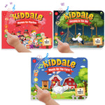 Kiddale Pack of 3 Rhymes Book| 8 Classical & 16 Farm & 16 Bird Nursery Rhymes|28 Sounds each |Interactive Touch n Play Sound Book|Best Gift with Musical Learning for 1-3 Years|Sing Along Books Kiddale123