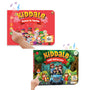 Kiddale 2-Pack Rhymes for Playtime and Hindi Nursery Rhyme Musical Interactive Sound Books