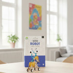 Kiddale Wooden STEM Worm Robot Kit for Kids 6–14 Years | DIY Moving Robotics Kit | School Science Project & Engineering Learning Kit | Hands-On Assembly Model