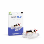 Kiddale STEM Wooden Wind Boat for Kids 6-14 years | Build a Working Propeller Boat | DIY Science & Engineering Learning Kit | Educational Assembly Project