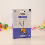 Kiddale Wooden STEM Worm Robot Kit for Kids 6–14 Years | DIY Moving Robotics Kit | School Science Project & Engineering Learning Kit | Hands-On Assembly Model