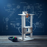 Kiddale Wooden STEM Elevator Kit for Kids 6-14 years | DIY Working Lift Model | Science Engineering Learning Kit | Hands-On Assembly & Motorized Action Project