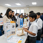 Kiddale Wooden STEM Traffic Lights Model Kit for Kids 6–14 Years | DIY Working LED Signal | School Science Project & Electronics Learning Kit | Engineering Assembly Kit