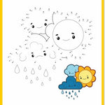 51 Dot-to-Dot Coloring 🎨Worksheets E-Book for 3+|Download, Print, Connect & Color| Pet, Wild & Ocean Animals, Christmas, Nature, Food, Transport, Fun Shapes & More!