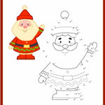 51 Dot-to-Dot Coloring 🎨Worksheets E-Book for 3+|Download, Print, Connect & Color| Pet, Wild & Ocean Animals, Christmas, Nature, Food, Transport, Fun Shapes & More!