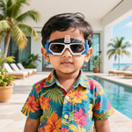 Kiddale Kids Sunglasses for Boys & Girls | UV400 Polarized Sun Glasses | Flexible TPEE Frame |Color Black