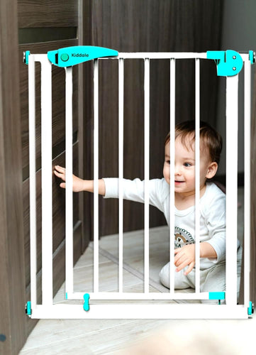 Kiddale Baby Safety Gate (75-85cm) - Barrier for Toddlers, Kids, Dogs, Pets, Infants