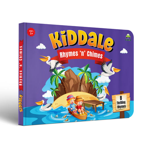 Kiddale 'Rhymes n Chimes' Classical Nursery Rhymes Non-Sound Children Board Book,  Dispatch by 2nd March