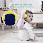 Kiddale Baby Head, Neck and Back Protector for Safety- Soft Baby Helmet Guard for Child, Infant Toddler, Safety Protection During Crawling-Pink Kiddale