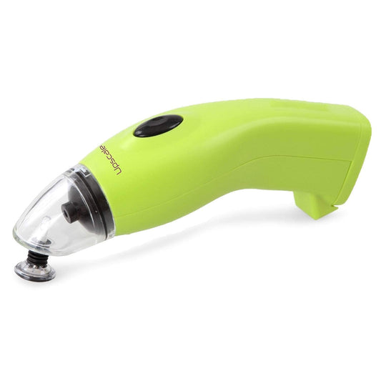 Upscale Handheld Mini Portable Cordless plastic Bag vaccum sealer Green