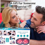 Upscale Deep Kneading Shiastu, Neck and Shoulder Electric Body Massager with Infrared Heat, 6 control keys,2 massage directions and auto shut off feature, includes power and car adapter - Blue