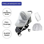 Kiddale Adjustable Baby Stroller & Pram Mosquito NET(ONLY NET, NO Stroller) - White Kiddale