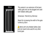 Kiddale Metal Safety Gate Accessory Extension (300Mm/30Cm/12 Inch) Kiddale